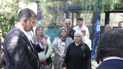 İzmir Büyükşehir Belediye Başkanı Cemil Tugay, Bayındır’ın Kızıloba, Arıkbaşı ve Havuzbaşı