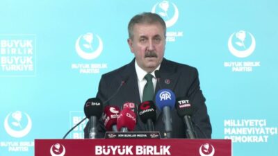BBP Genel Başkanı Mustafa Destici, "Biz bin yıldır Kürtlerle bu