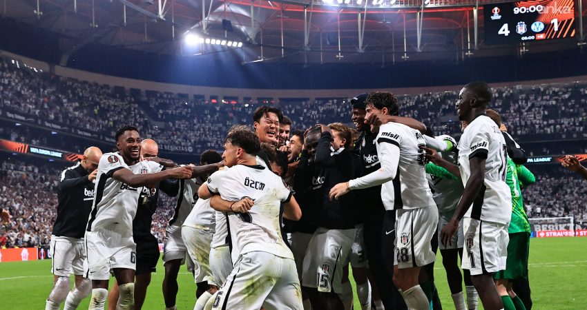 Beşiktaş, UEFA Avrupa Ligi'nin ilk haftasında sahasında ağırladığı Olimpik Marsilya'yı