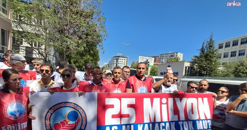 Birleşik Kamu-İş: “Milyonlarca emekçi ve emeklinin gerçek enflasyona göre ücret alması bu karanlık tünelden tek çıkış yoludur” Birleşik Kamu-İş Konfederasyonu, ağustos ayı enflasyon verilerinin ardından yaptığı açıklamada,