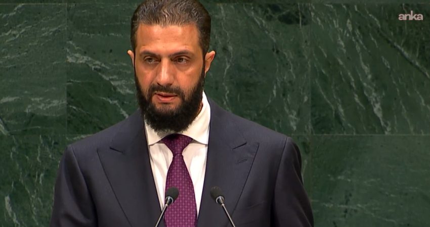 Suriye Cumhurbaşkanı Ahmed Şara, Birleşmiş Milletler (BM) 81’inci Genel Kurulu’nda