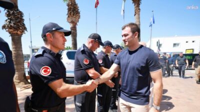 Bodrum Belediye Başkanı Tamer Mandalinci, 1-7 Eylül Zabıta Haftası dolayısıyla