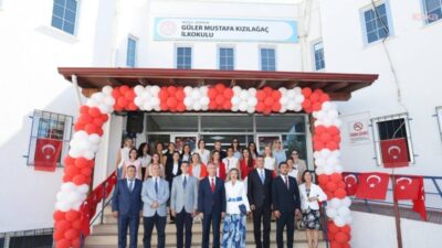 Bodrum’da 2026-2027 eğitim öğretim yılının başlaması dolayısıyla düzenlenen törende Atatürk