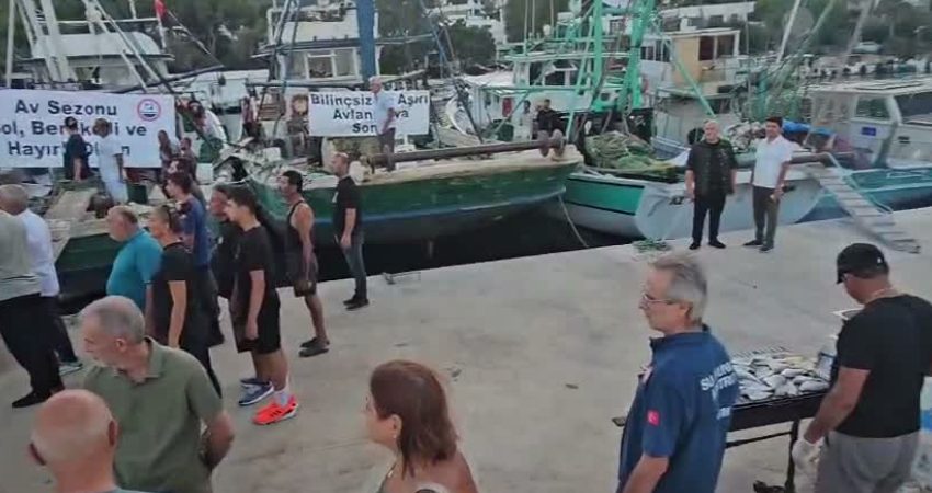 2026-2027 Su Ürünleri Av Sezonu'nun açılışı Bodrum Torba Balıkçı Barınağı'nda
