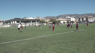 Bornova Belediyesi tarafından yenilenen Doğanlar Futbol Sahası, İzmir’in kurtuluşunun yıl