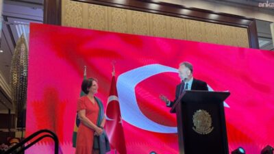 Brezilya’nın Ankara Büyükelçisi Gilda Motta Santos Neves, Cumhurbaşkanı Recep Tayyip