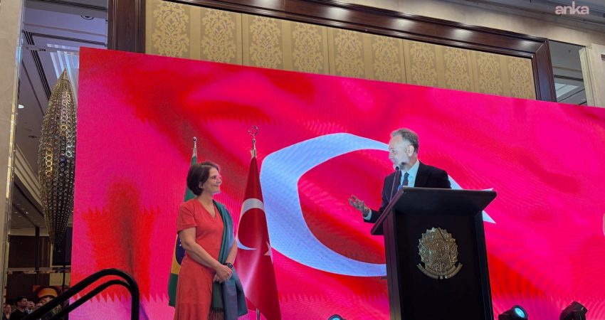 Brezilya’nın Ankara Büyükelçisi Gilda Motta Santos Neves, Cumhurbaşkanı Recep Tayyip