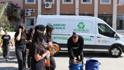 Buca Belediyesi’nin, çevre kirliliğinin önüne geçmek amacıyla başlattığı bitkisel atık