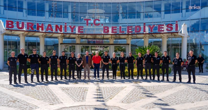 Burhaniye Belediye Başkanı Ali Kemal Deveciler, Zabıta Haftası dolayısıyla Zabıta