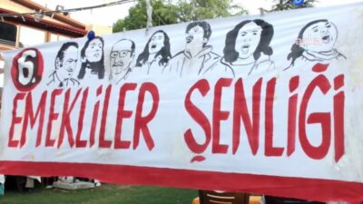 Balıkesir’in Burhaniye ilçesinde, Disk Emekli-Sen Şubesinin öncülüğünde düzenlenen "6'ncı Emekliler