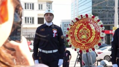 Bursa Büyükşehir Belediye Başkan Vekili Şahin Biba, İtfaiye Teşkilatı’nın 312’nci