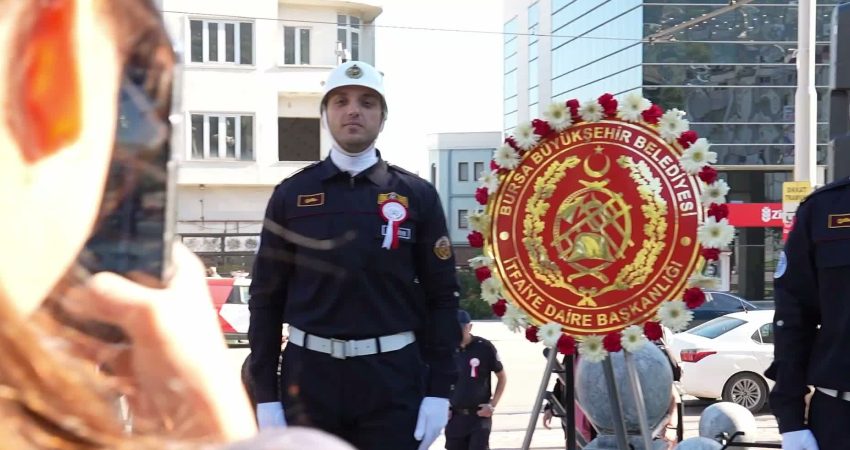 Bursa Büyükşehir Belediye Başkan Vekili Şahin Biba, İtfaiye Teşkilatı’nın 312’nci