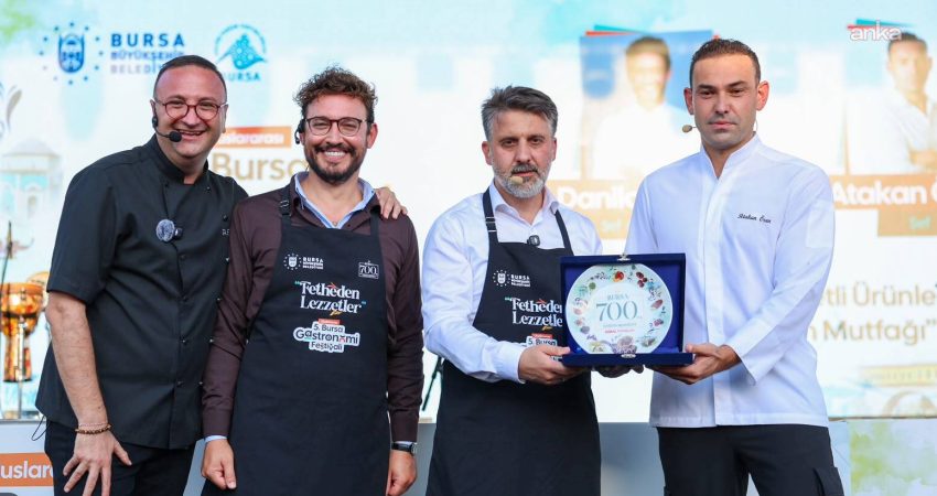 Bursa Büyükşehir Belediyesi tarafından bu yıl "Fetheden Lezzetler" temasıyla düzenlenen