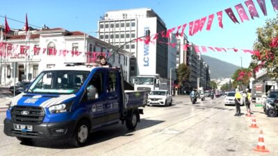 Bursa Büyükşehir Belediyesi Başkan Vekili Şahin Biba, Zabıta Teşkilatı’nın 200’üncü