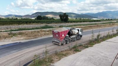 Bursa Büyükşehir Belediyesi, Yıldırım ilçesinde bulunan Samanlı Çevre Bağlantı Yolu’nun