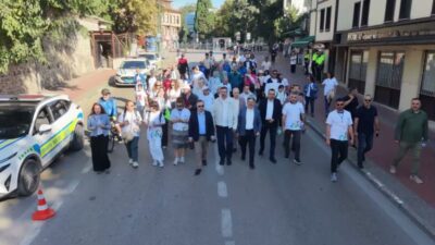 Bursa Büyükşehir Belediyesi, Avrupa Hareketlilik Haftası kapsamında Heykel Atatürk Caddesi'nde