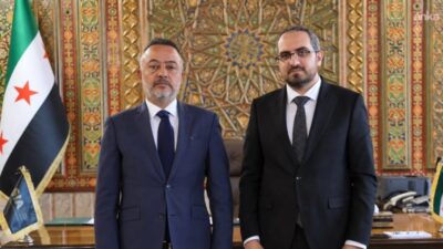 Türkiye'nin Şam Büyükelçisi Nuh Yılmaz, Suriye Yatırım Ajansı Başkanı Rawad