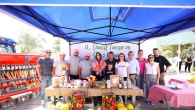 Çeşme Belediyesi'nin bu yıl 11'incisini düzenlediği "Ovacık Tarım ve Sakız