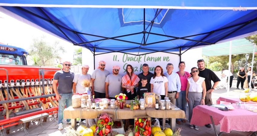 Çeşme Belediyesi'nin bu yıl 11'incisini düzenlediği "Ovacık Tarım ve Sakız