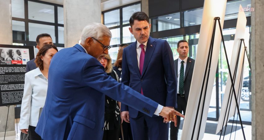Çevre, Şehircilik ve İklim Değişikliği Bakanı Murat Kurum, Uluslararası Kızılhaç