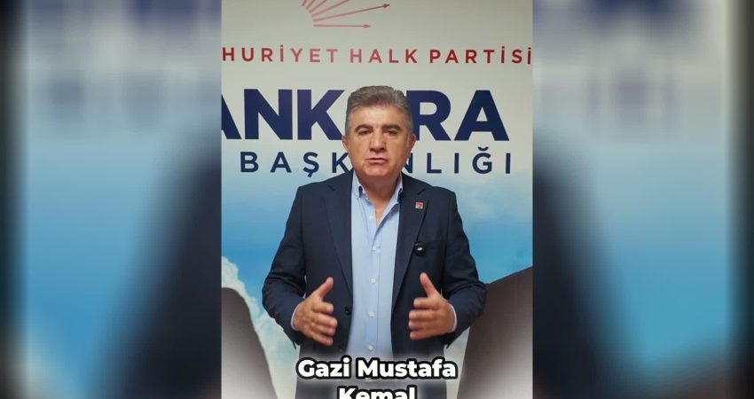 CHP Ankara İl Başkanı Fahri Yıldırım, CHP’nin 103’üncü kuruluş yıl