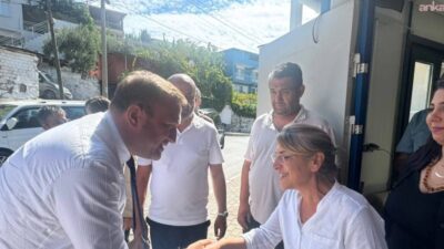 CHP İzmir İl Başkanı Utku Gümrükçü, Karabağlar ’da gerçekleştirdiği saha