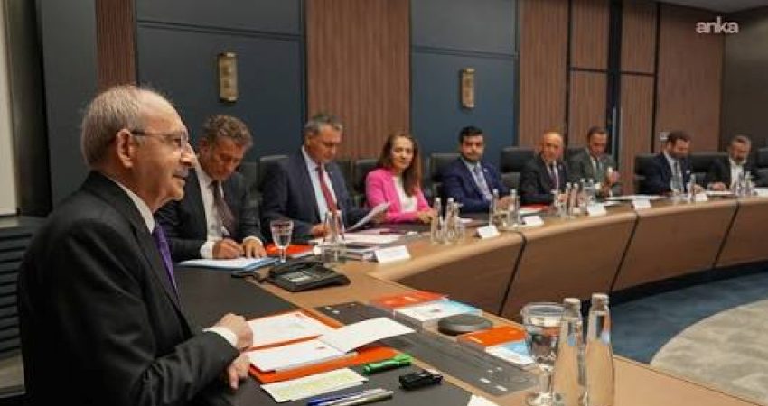 CHP MYK, yarın Genel Başkan Kemal Kılıçdaroğlu başkanlığında yarın toplanacak.