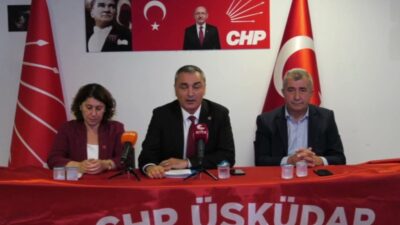 CHP Parti Sözcüsü Müslim Sarı, Üsküdar Belediyesi Başkan Vekilliği seçim