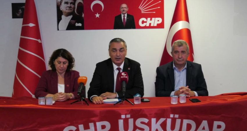 CHP Parti Sözcüsü Müslim Sarı, Üsküdar Belediyesi Başkan Vekilliği seçim