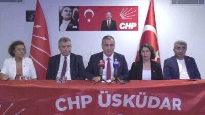 CHP Parti Sözcüsü Müslim Sarı, Üsküdar Belediye Başkan Vekili seçimleri