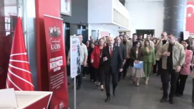 CHP Genel Başkanı Kemal Kılıçdaroğlu, partisince düzenlenen “Cumhuriyet’in 103. Yılında