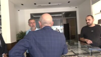 CHP Kahramanmaraş Milletvekili Ali Öztunç, hal bölgesindeki yeni iş yerlerini