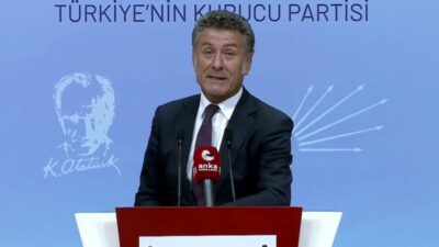 CHP Genel Başkan Yardımcısı Orhan Sarıbal, “Hazine ve Maliye Bakanı