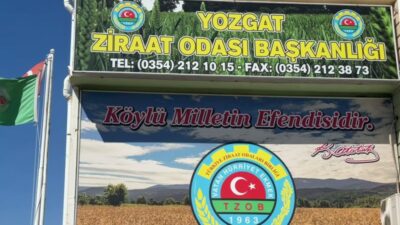 Yozgat Ziraat Odası Başkanı İsmail Açıkgöz, Tarım ve Orman Bakanlığı