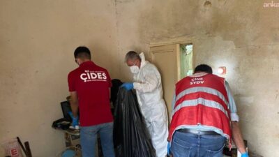 Çine Belediyesi, oğluyla birlikte zor koşullarda yaşayan vatandaşın evinde temizlik