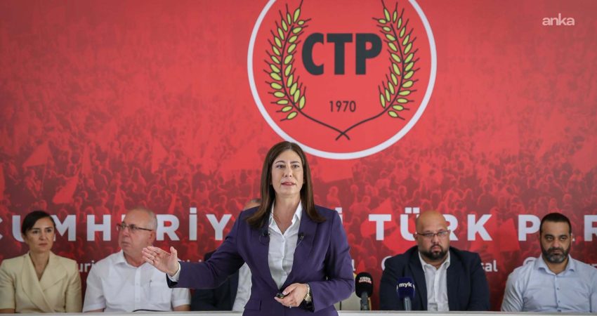 Cumhuriyetçi Türk Partisi (CTP) Genel Başkanı Sıla Usar İncirli, partisinin
