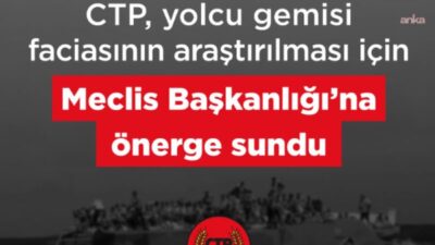 CTP’den Girne’deki gemi faciası için Meclis Araştırma Komitesi çağrısı Cumhuriyetçi Türk Partisi (CTP), Girne Limanı açıklarında meydana gelen yolcu
