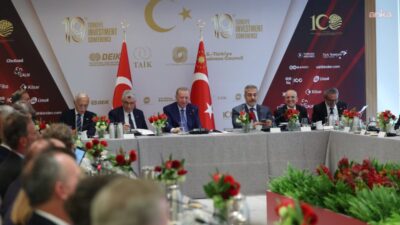 Cumhurbaşkanı Recep Tayyip Erdoğan, New York'ta iş dünyası temsilcileriyle gerçekleştirdiği