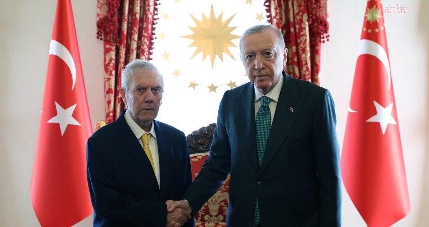 Cumhurbaşkanı Erdoğan, Fenerbahçe Spor Kulübü Başkanı Yıldırım’ı kabul etti Cumhurbaşkanı Recep Tayyip Erdoğan, Fenerbahçe Spor Kulübü Başkanı Aziz Yıldırım