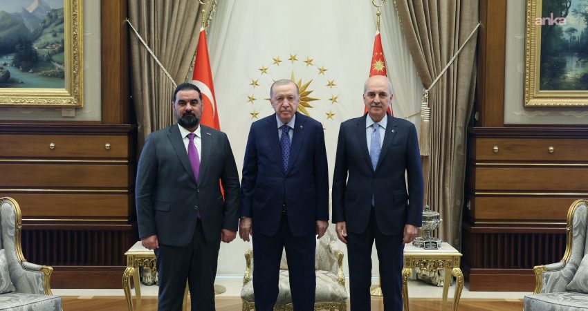 Cumhurbaşkanı Recep Tayyip Erdoğan, Irak Temsilciler Meclisi Başkanı Heybet Halbusi'yi