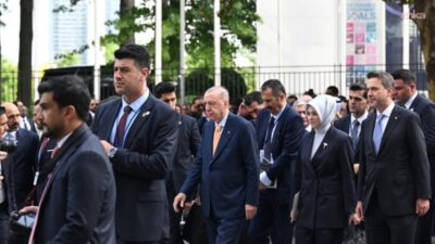 Cumhurbaşkanı Recep Tayyip Erdoğan, ABD Başkanı Donald Trump’ın katılımıyla gerçekleştirilen