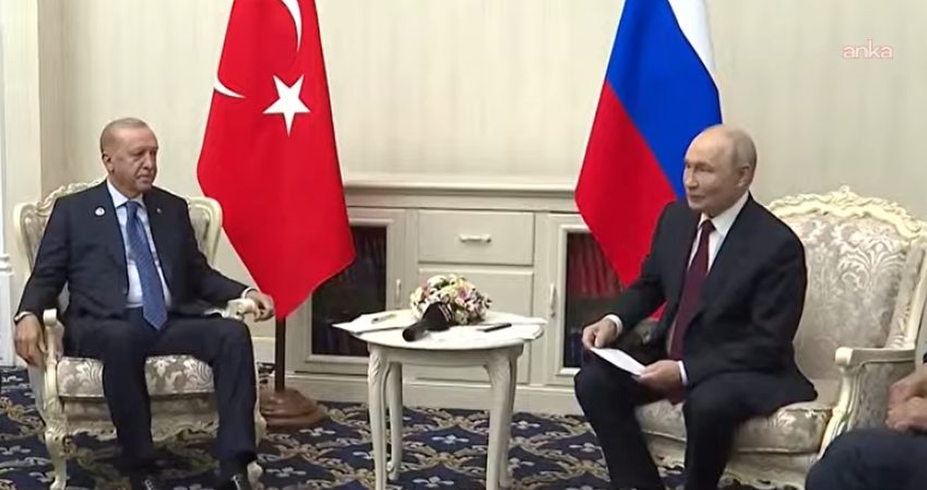 Cumhurbaşkanı Recep Tayyip Erddoğan, Şanghay İşbirliği Örgütü Zirvesi için bulunduğu