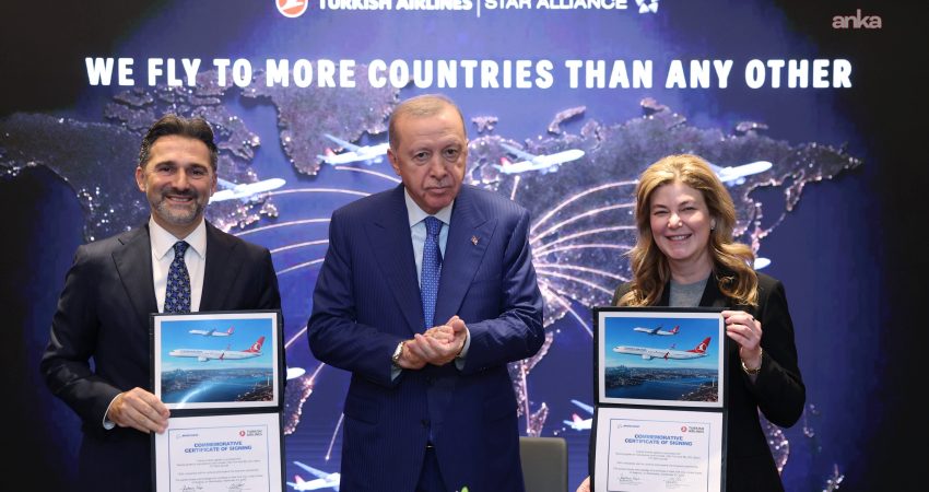 Cumhurbaşkanı Recep Tayyip Erdoğan, New York’ta Türk Hava Yolları (THY)