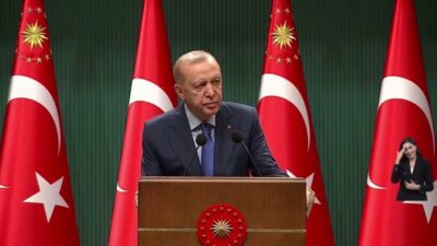 Cumhurbaşkanı Recep Tayyip Erdoğan, Kabine Toplantısının ardından yaptığı açıklamada, Türkiye'nin