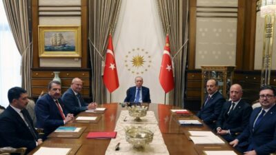 Cumhurbaşkanı Recep Tayyip Erdoğan, Ankara Valisi Yakup Canbolat ile bazı