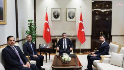 Cumhurbaşkanı Yardımcısı Cevdet Yılmaz, Kuveyt’in Ankara Büyükelçisi Mohammad Marzouq Salman