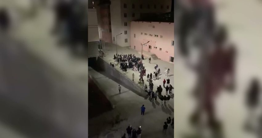 DEM Parti Hakkari Milletvekili Vezir Parlak, Hakkari’de KYK yurdunda kalan