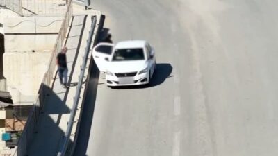 Kırıkkale’de trafik ekiplerince drone destekli gerçekleştirilen denetimde, uygulamayı fark eden