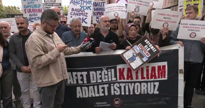 Adalet Peşinde Aileleri Platformu Adıyaman Temsilcisi Celal Gezer, "6 Şubat