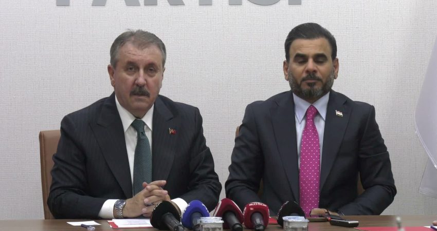 Büyük Birlik Partisi Genel Başkanı Mustafa Destici, Irak El Hikmet